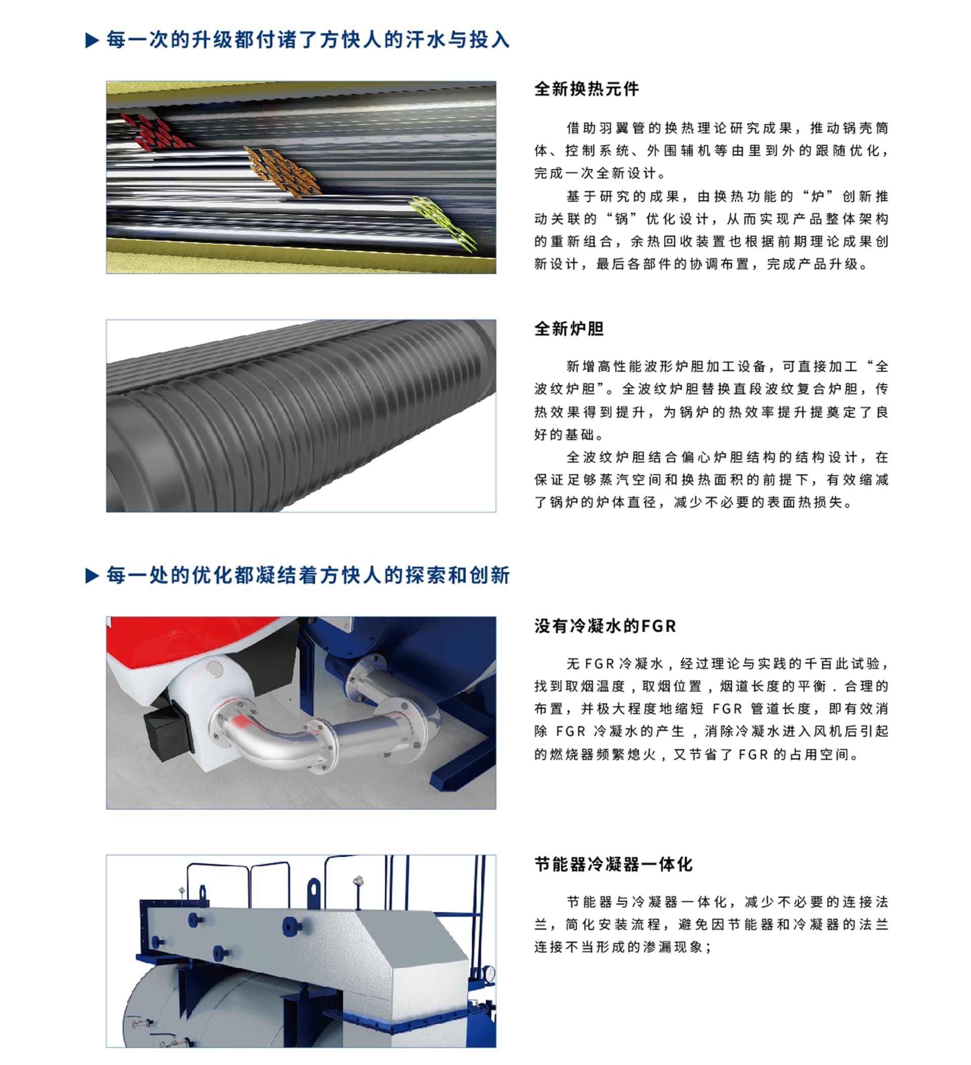 冷凝蒸汽鍋爐技術