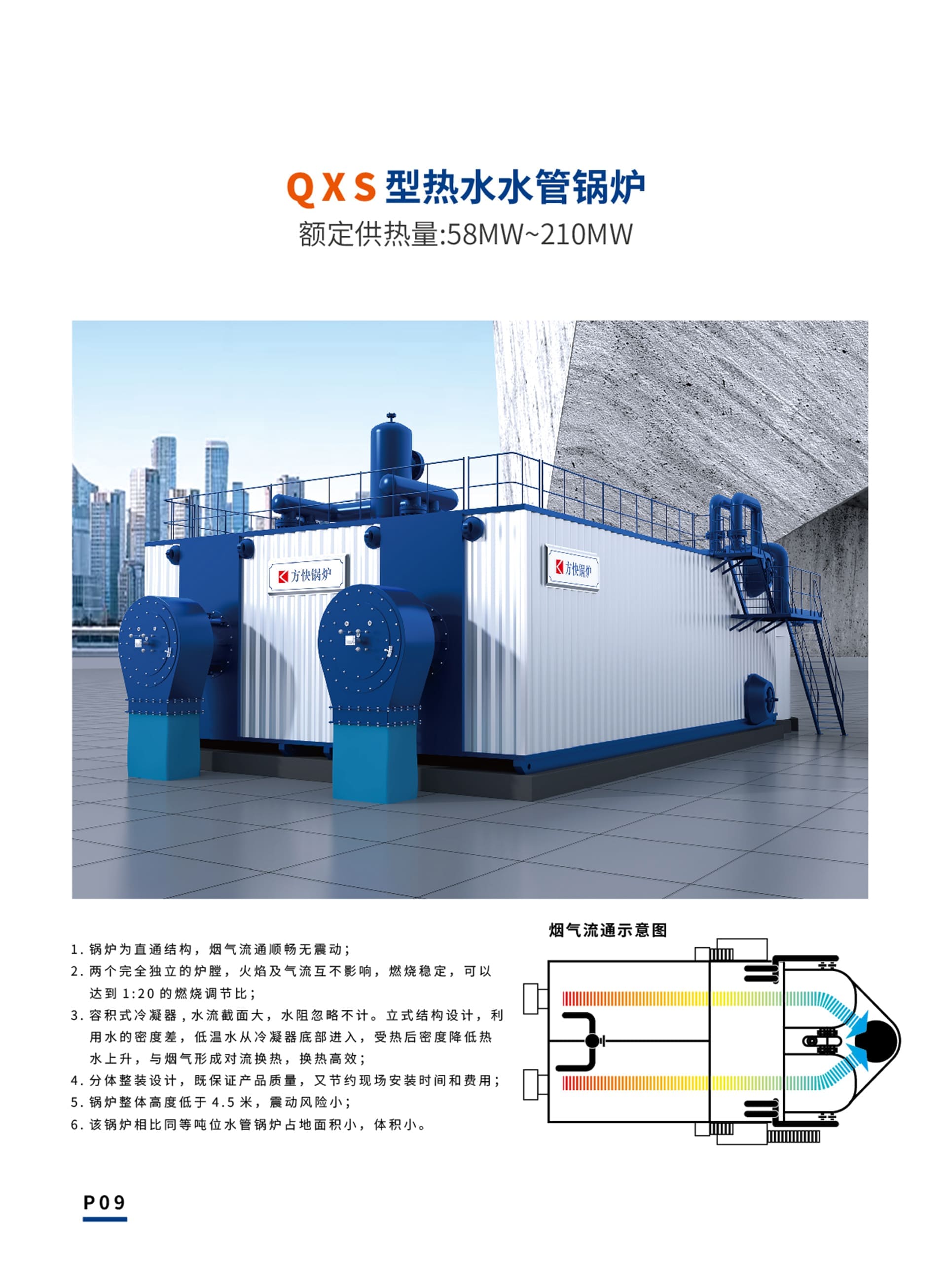 QXS熱水水管鍋爐